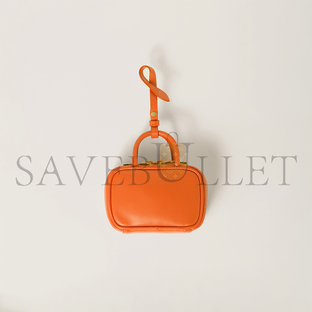 MIUMIU LEATHER MICRO BAG 5NR036 (11*7*4cm) MIUMIU LEATHER MICRO BAG 5NR036 (11*7*4cm)